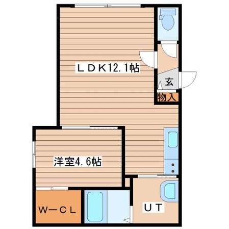 Mies（ミース）の物件間取画像